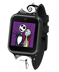 Disney Children's Nightmare before Christmas Black Silicone Smart Watch 38mm
