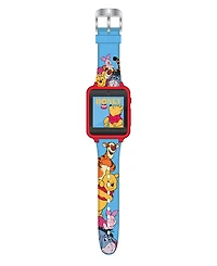 Disney Children's Winnie Blue Silicone Smart Watch 38mm