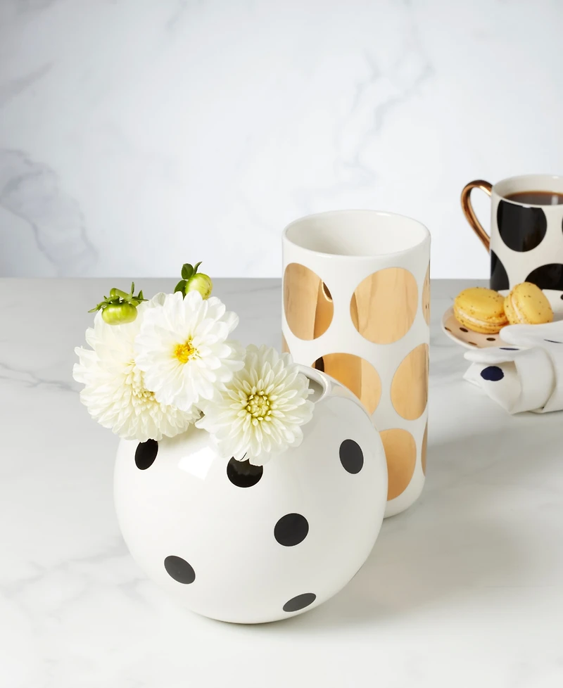 Kate Spade on the Dot Rose Vase