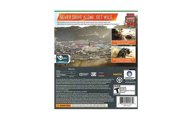 Ubisoft The Crew Wild Run Edition - Xbox One