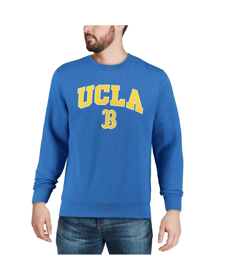 Colosseum Men's Ucla Bruins Arch & Logo Crew Neck Sweatshirt