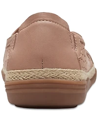 Clarks Women's Elaina Ruby Slip-On Espadrille Flats