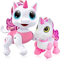 Power Your Fun Robo Pets Unicorn Toys 2pk