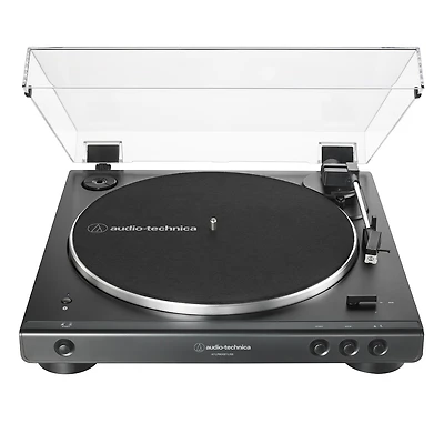 Audio-Technica At-LP60XBT-usb Fully Automatic Belt-Drive Turntable with Bluetooth (Wireless, Usb & Analog)