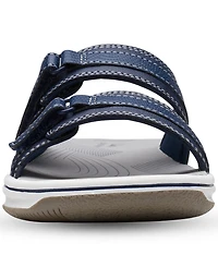 Clarks Women's Cloudsteppers Breeze Piper Comfort Slide Sandals
