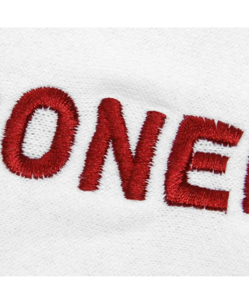 Women's Oklahoma Sooners Arch and Logo 1 Pullover Hoodie