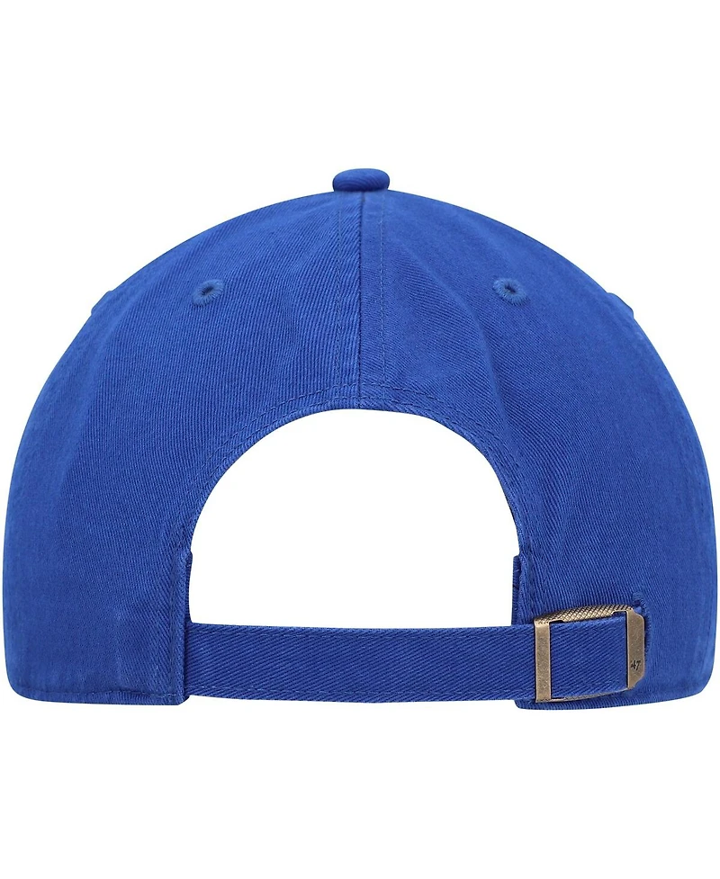 Men's '47 Brand Royal New York Rangers Clean Up Adjustable Hat