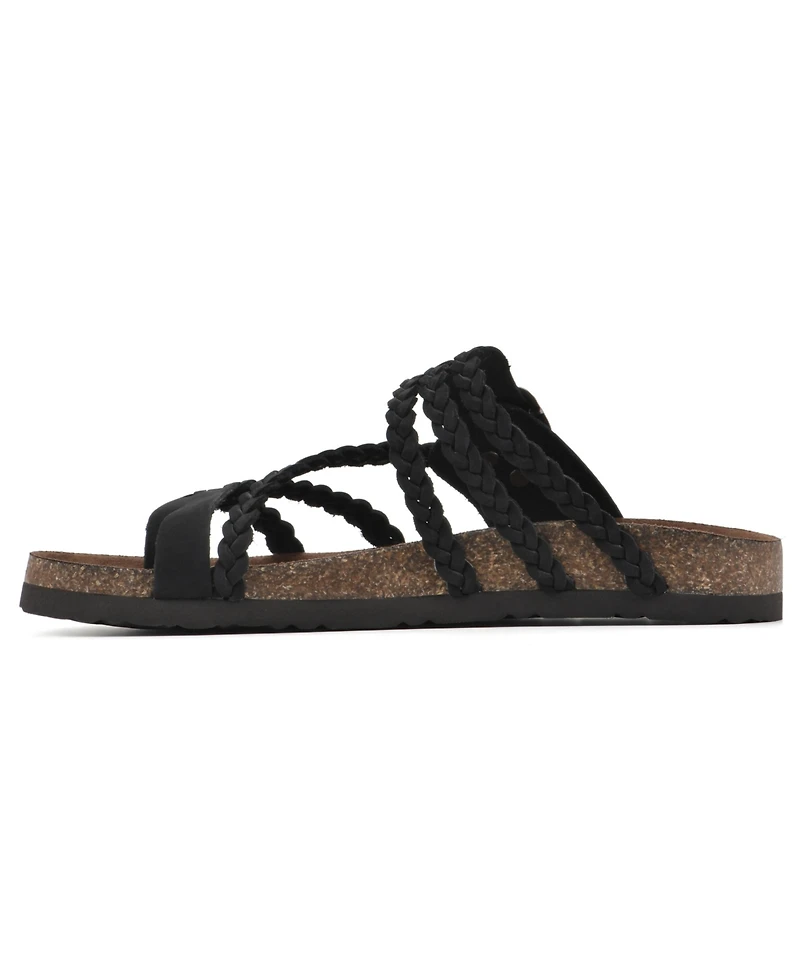 White Mountain Women's Hayleigh Footbed Sandals