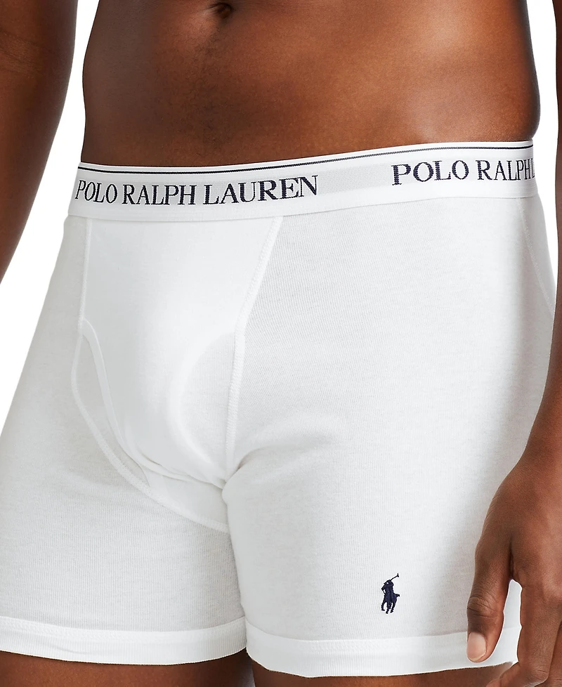Polo Ralph Lauren Men's 3-Pack Classic Cotton Boxer Briefs