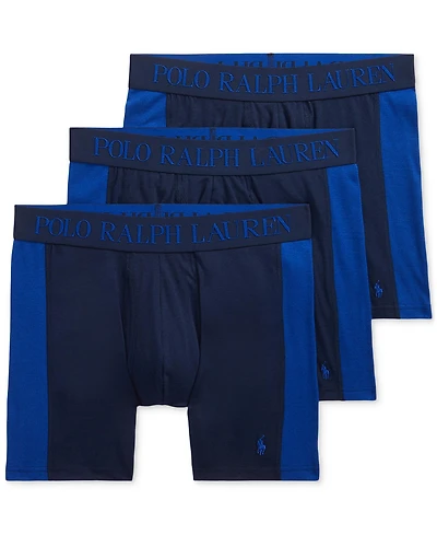 Polo Ralph Lauren Men's 3-Pack 4D Flex Max Boxer Brief