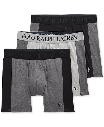Polo Ralph Lauren Men's 3-Pack 4D Flex Max Boxer Brief