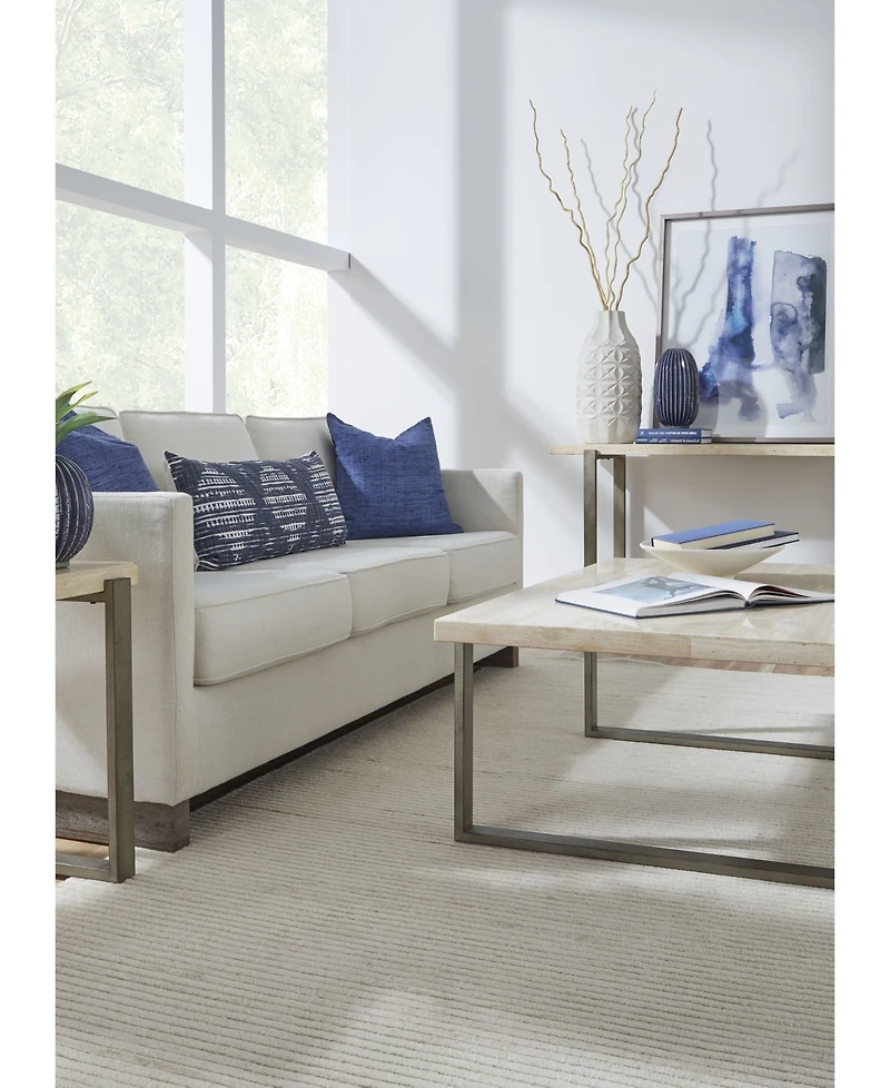 Ariela Travertine Occasional Coffee Table