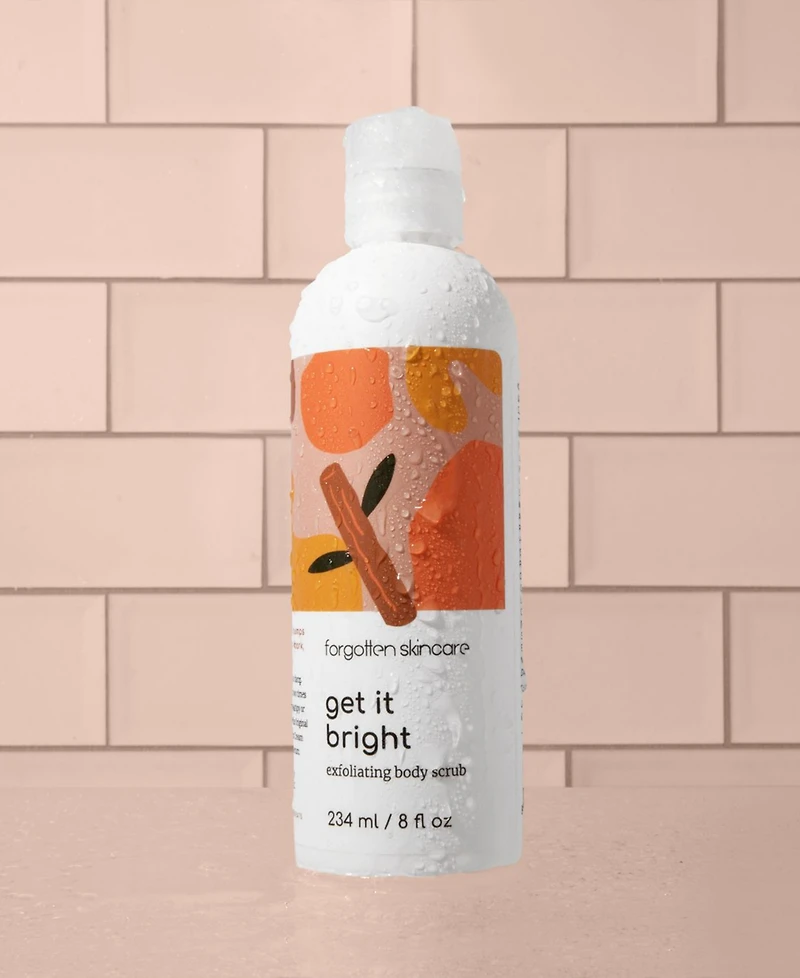Forgotten Skincare Get It Bright Exfoliating Body Scrub
