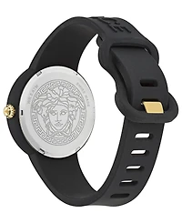 Versace Women's Swiss Medusa Pop Silicone Strap Watch 39mm