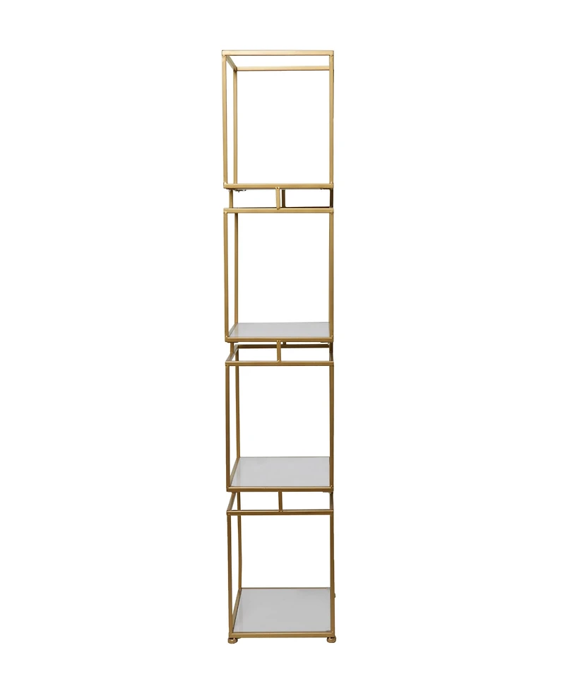 Marble Glam Shelving Unit