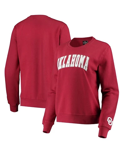 Colosseum Women's Oklahoma Sooners Campanile Pullover Sweatshirt