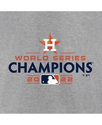Men's Fanatics Navy Houston Astros 2022 World Series Champions Big and Tall Logo Pullover Hoodie