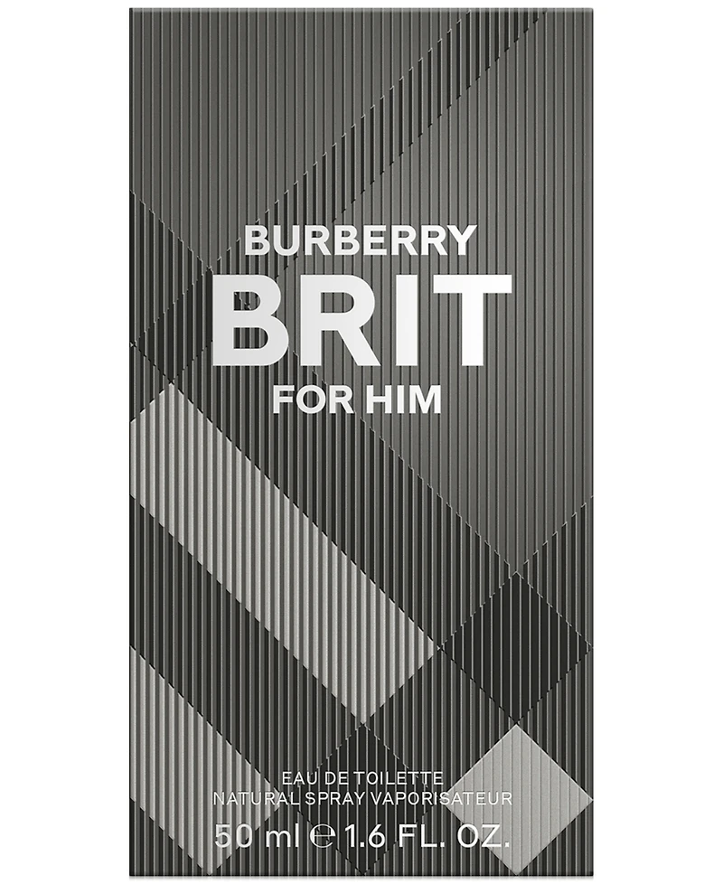 Burberry Brit for Him Eau de Toilette Spray 1.7 oz