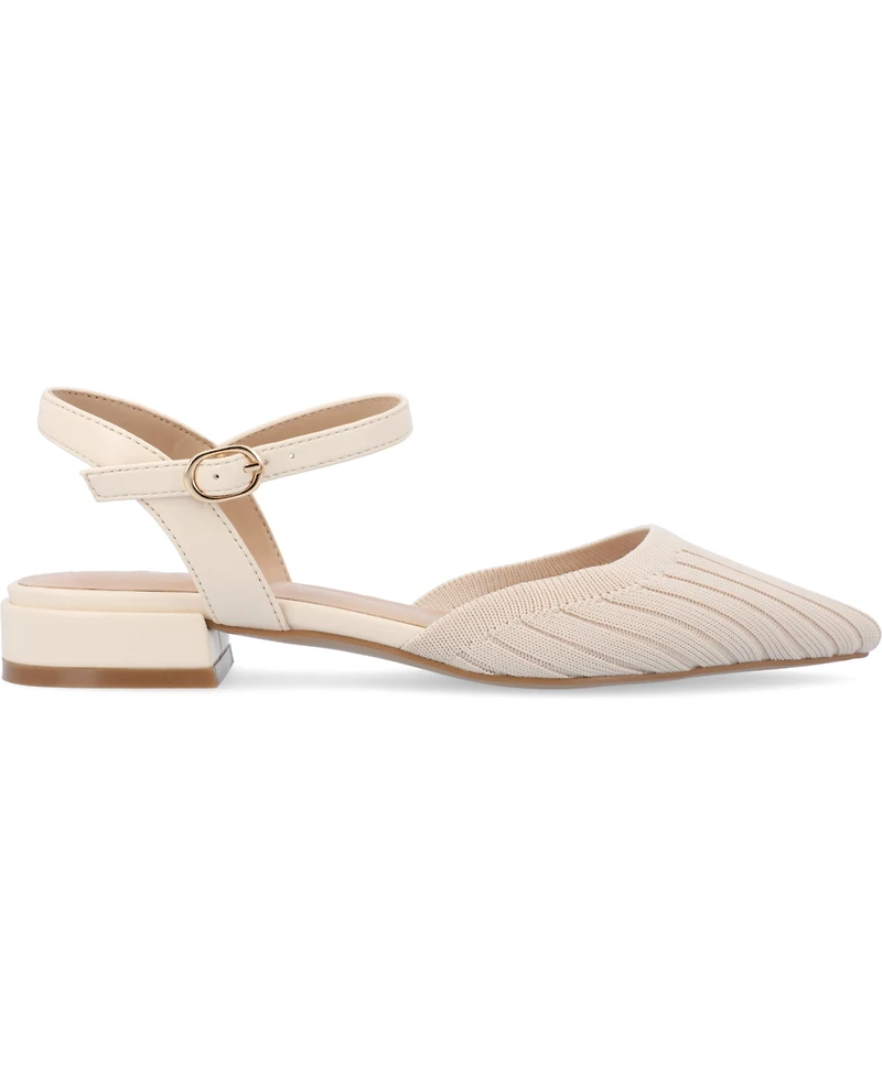 Journee Collection Women's Ansley Knit Flats