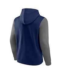 Men's Fanatics Navy Sporting Kansas City To Victory Pullover Hoodie