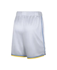 Men's Nike White Los Angeles Lakers 2022/23 Classic Edition Swingman Performance Shorts