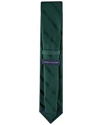 Tommy Hilfiger Men's Solid Textured Stripe Tie