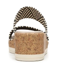 LifeStride Women's Resort Washable Slide Wedge Sandals