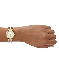Tory Burch Women's Kira Two-Tone Stainless Steel Bracelet Watch 30mm