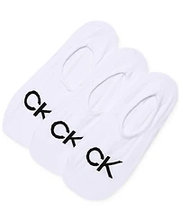 Calvin Klein Women's 3-Pk. Logo Knit Liner Socks