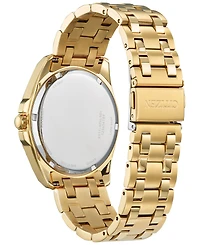 Citizen Eco-Drive Men's Peyten Gold-Tone Stainless Steel Bracelet Watch 41mm