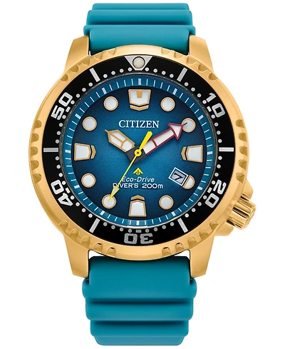 Citizen Eco-Drive Men's Promaster Green Strap Watch 44mm