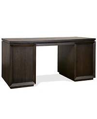 Prelude 62" Wood Dovetail Joinery Executive Desk