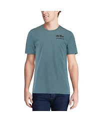 Men's Blue Ole Miss Rebels State Scenery Comfort Colors T-shirt