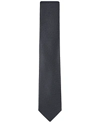 Calvin Klein Men's Steel Micro-Dot Solid Tie