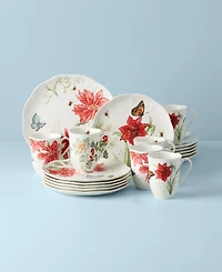 Lenox Butterfly Meadow Holiday 18 Pc. Dinnerware Set, Service for 6
