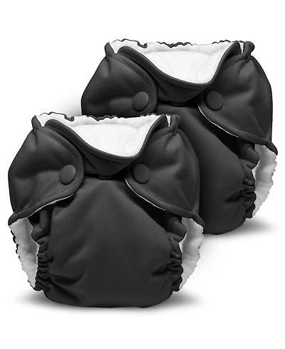 Kanga Care Baby Boys Lil Joey Newborn All One Aio Cloth Diaper (2pk)