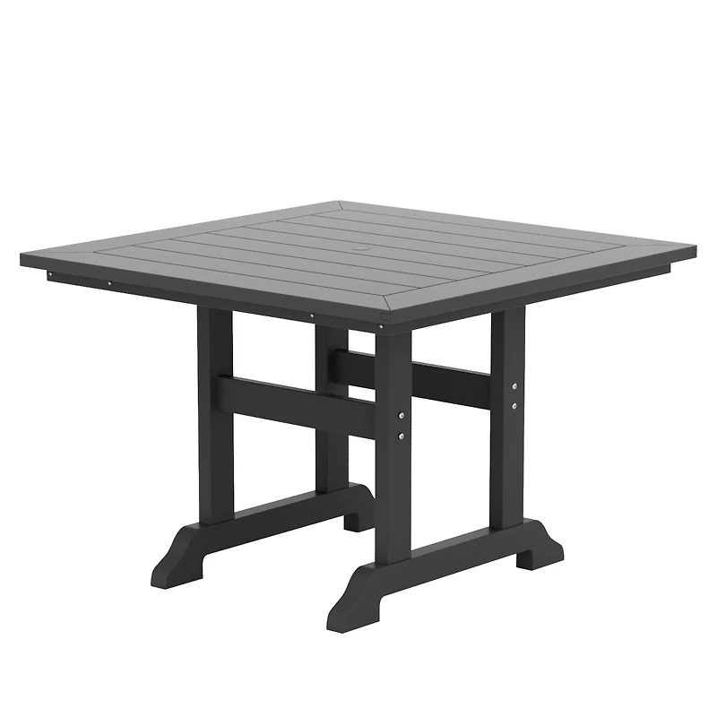 WestinTrends 43" Square Outdoor Patio Dining Table