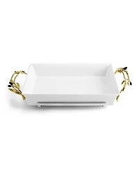 Michael Aram Olive Branch 3 Quart Casserole