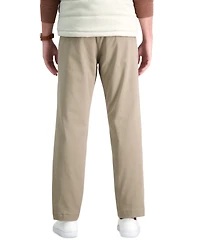 Haggar Men's Life Khaki Straight Fit Comfort Pant