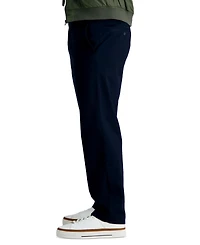 Haggar Men's Life Khaki Straight Fit Comfort Pant
