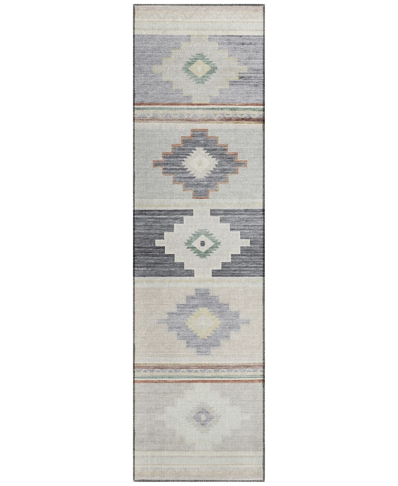 Dalyn Phoenix Washable PH1 2'3" x 7'6" Runner Area Rug