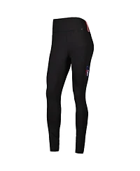 Women's Pro Standard Black Philadelphia 76ers Classics Lux Leggings