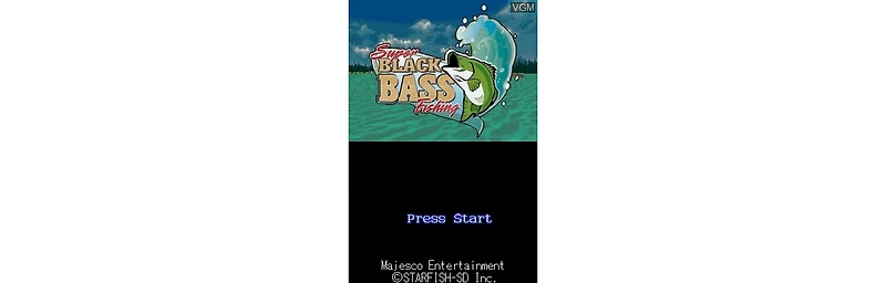 Majesco Super Black Bass Fishing Nds