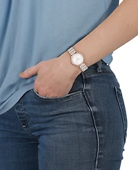 Versace Swiss V-Dollar Two-Tone Bracelet Watch 37mm