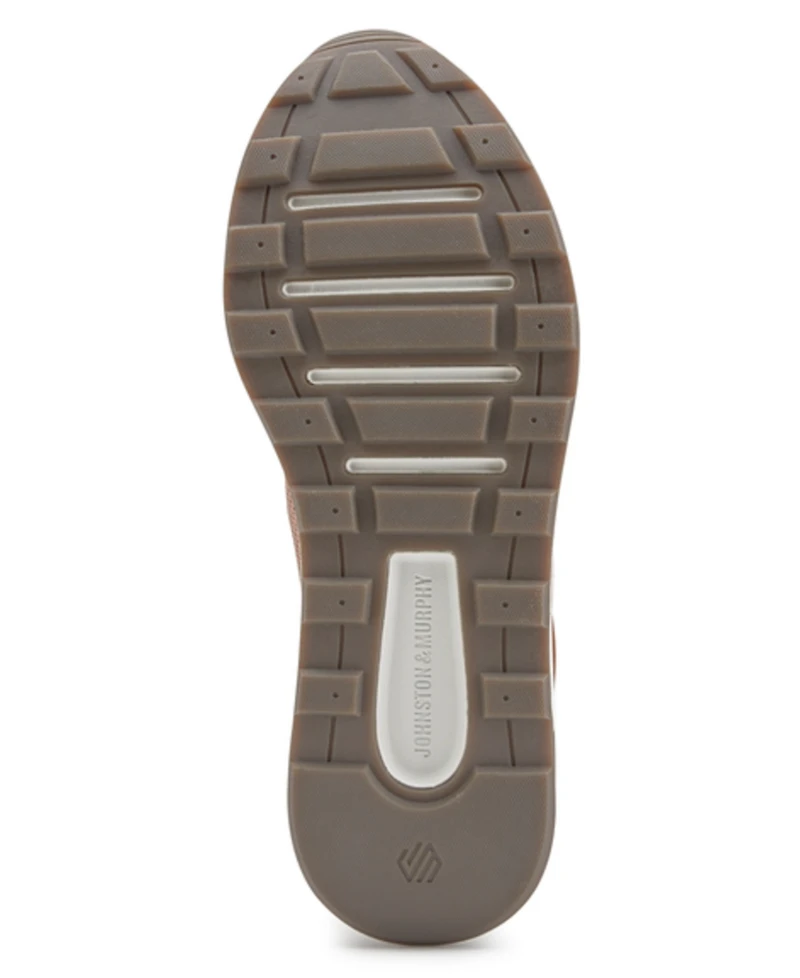 Johnston & Murphy Men's Leather Kinnon Perforated Jogger