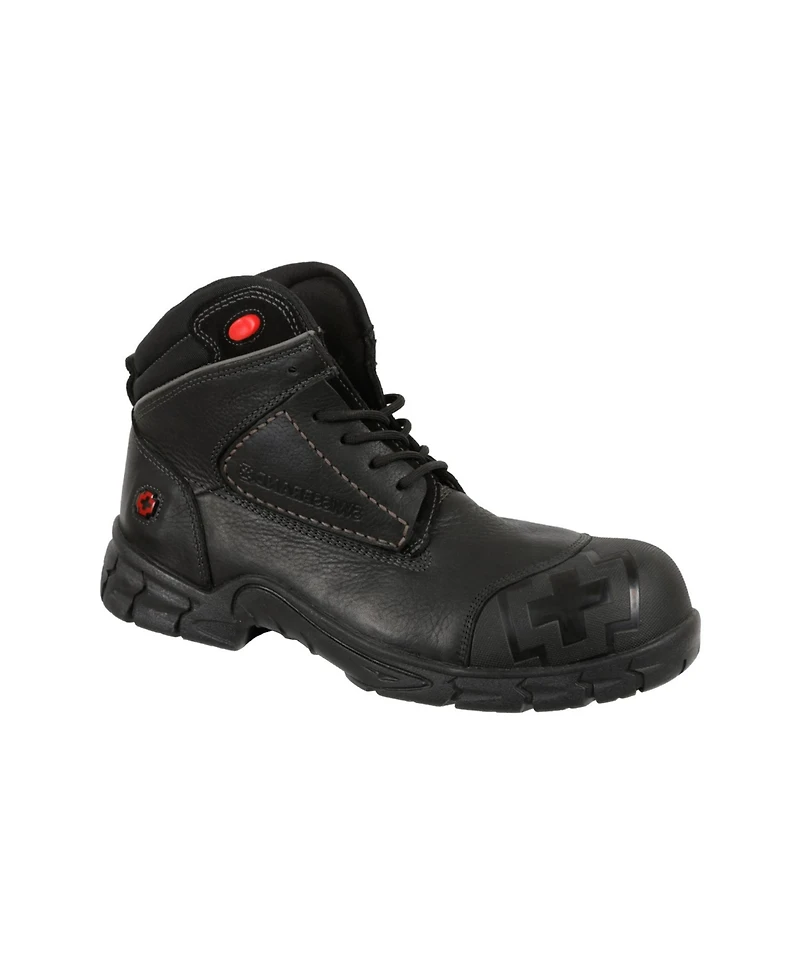Swissbrand Men's Work Boot Gladiator 510701 Black