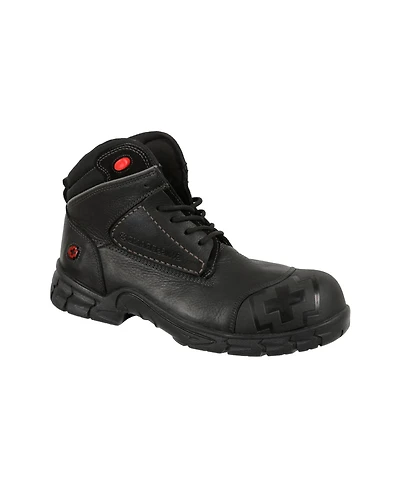 Swissbrand Men's Work Boot Gladiator 510701 Black