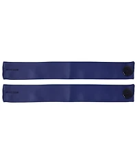 Indoor/Outdoor Fabric Curtain Tiebacks with Buttons - Polyester