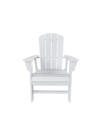 WestinTrends Outdoor Patio Adirondack Dining Chair Weather Resistant