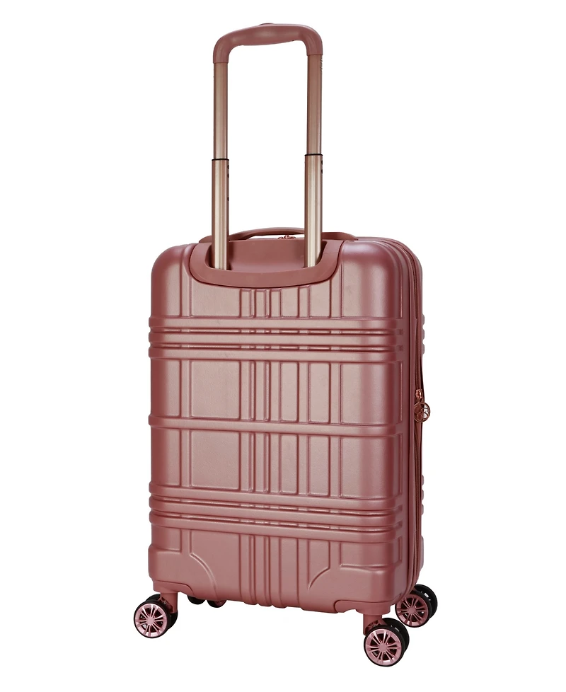 Jessica Simpson Jewel Plaid 3 Piece Hardside Luggage Set